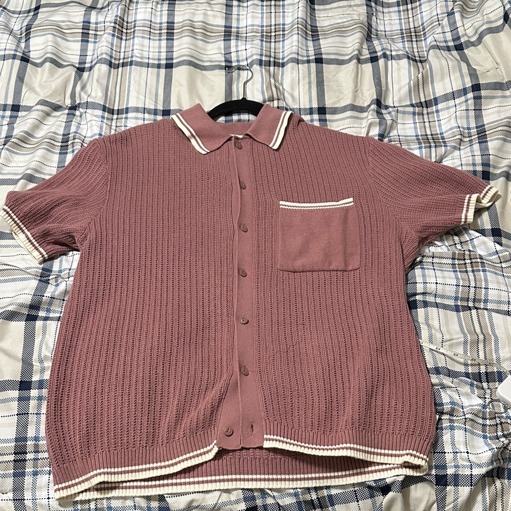 Urban Outfitters Mauve Knit Shirt